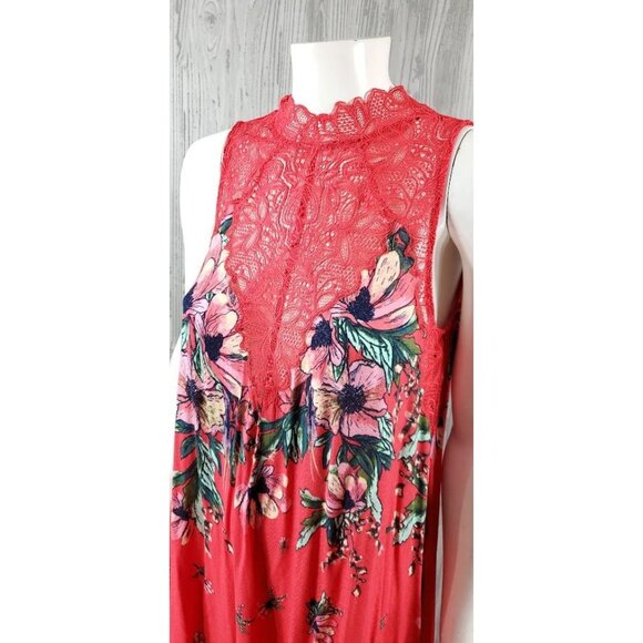 Free People Mini Dress Marsha Floral Lace - Picture 3 of 7